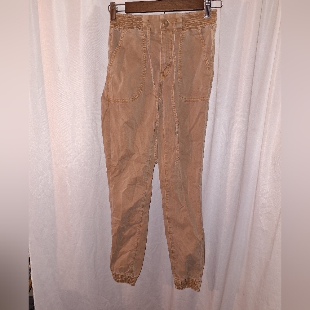 American Eagle Outfitters Tan Textured Pants